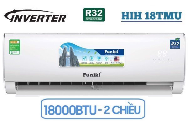 Điều hoà Funiki 18000 BTU HIH18TMU - 2 chiều Inverter