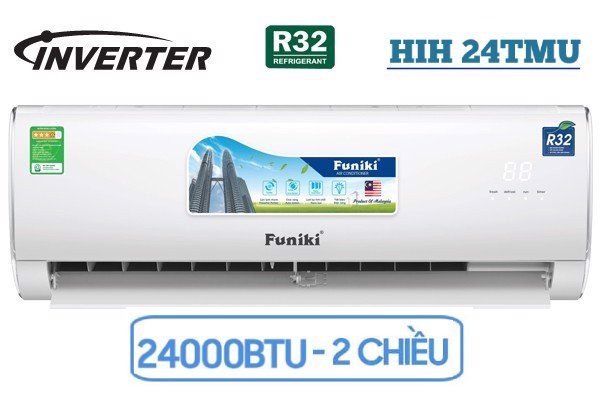 Điều hoà Funiki 24000 BTU HIH24TMU - 2 chiều Inverter