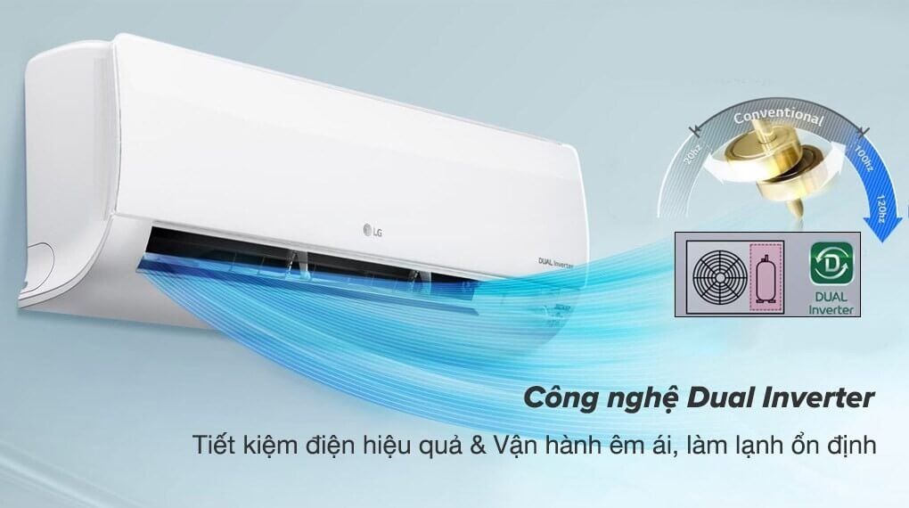 Điều hòa LG 1 chiều inverter 18000Btu V18WIN1