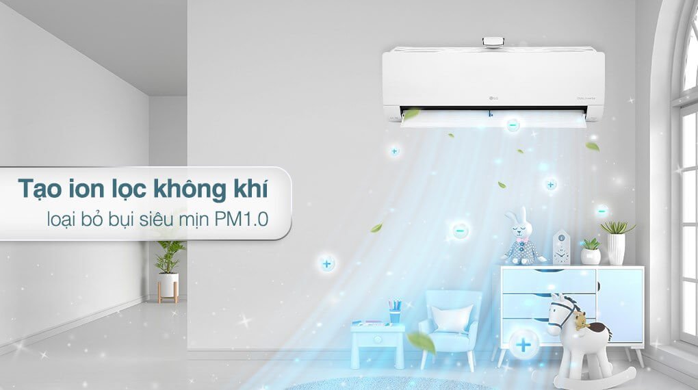 Điều hòa LG inverter 1 chiều 12000Btu V13.APFP.ATWGEVH