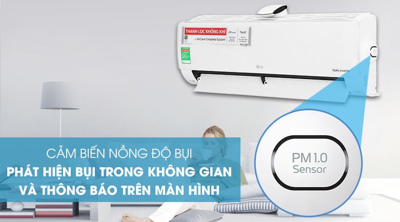 Điều hòa LG inverter 1 chiều 12000Btu V13APFUV.ATWGEVH