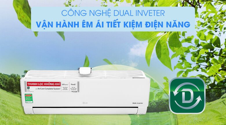 Điều hòa LG inverter 1 chiều 12000Btu V13APFUV.ATWGEVH