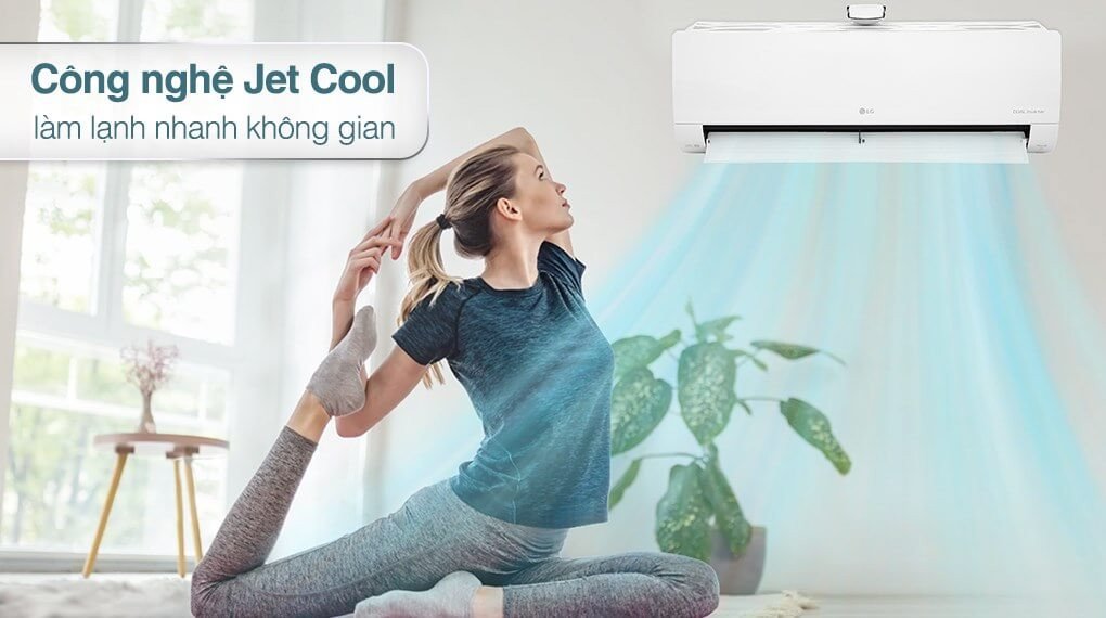 Điều hòa LG inverter 1 chiều 9000Btu V10APFP ATWGEVH