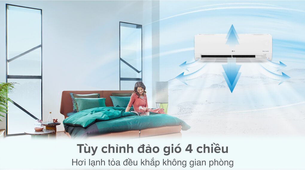 Điều hòa LG inverter 2 chiều 12000Btu B13END1.AT6GEVH