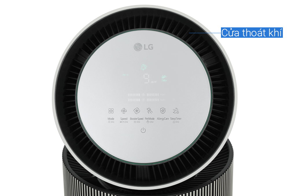 Máy lọc không khí LG PuriCare 1 tầng 360 độ Alpha Pet AS65GDBY0.ABAE