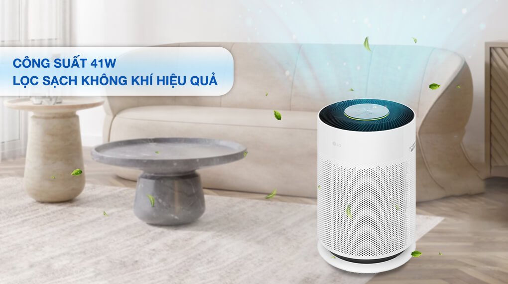 Máy lọc không khí LG PuriCare 360 độ HIT AS60GHWG0